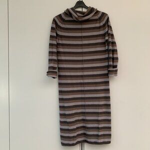Humanoid Knit Striped Sweater Dress